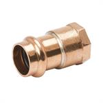 1^ Copper Press Fit Female Adapter