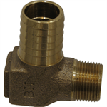 1^ MPT X 1^ Insert Hydrant Elbow