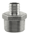 1^  PEX x 3/4^ Male Adapter, 304SS