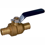 1^ Pex x Pex Brass Ball Valve