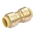 1^ Push Fit Brass Coupling