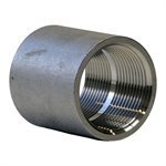1^ Smooth Stainless Coupling