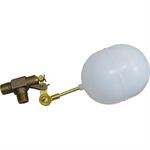 1/2^ Brass Valve Complete w/SS Stem & White Float