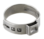 1/2^ Stainless Steel Pex Ring Cinch Clamp Bag Qty is 100