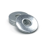 1/4^ - GR5 Zinc Flat Washer - 100/Pkg