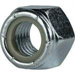 1/4^- GR5 Zinc Hex Lock Nut - 100/Pkg