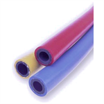 1/4^ Braided Hose Red/Blue 300 PSI 500' per Roll