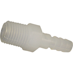 1/4^ Hose Barb X 1/4^ MPT Adapter, Nylon