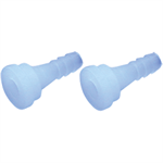 1/4^ Hose Barb only For SD3 Nylon Swivel Fitting, 2pk