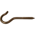 1/4x4-1/4^ Stainless Steel Screw Hook