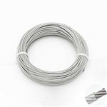 1/8^/3/16^ Clear PVC Coated 304SS Cable - 250' roll