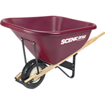 10 CUBIC 800LB Capacity Extra Heavy Duty Wheel Barrow w/1 Flat Free