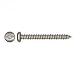 #10 X 1-1/4^ Pan Head Stainless Steel Screw 100/ Pack