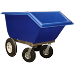 12 Bushel Plastic Feed Cart UNASSEMBLED