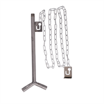 15^ 304SS Double Outlet Hanging Waterer Kit w/8' chain & ceiling bracket