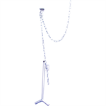 15^ Galv Double Outlet Hanging Waterer Kit w/7' chain & ceiling bracket