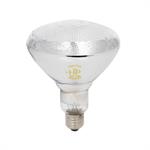 175 Watt  Heat Lamp Bulb, CLEAR, 12/case