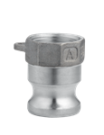 2^ Aluminum FPT x Male Camlock Adapter A