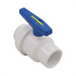 2^ PVC Single Union Ball Valve Slip x Slip