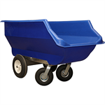 20 Bushel Plastic Feeder Cart UNASSEMBLED