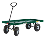 24^X48^ Metal Deck Wagon 4^x10^ Wheels