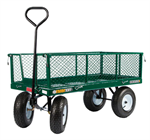 24^X48^ Metal Deck Wagon with Fold Down Sides 5^x13^ Wheels