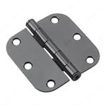 3^ Black Butt Hinge per Pair