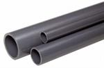 3^ PVC SCH 80 GREY PIPE PLAIN END - 20' LENGTHS