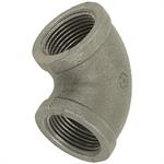 3/4^ Black 90deg Elbow