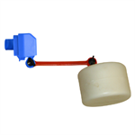 3/4^ Hydra2or Float Valve Complete w/Long Plastic Arm and White Float