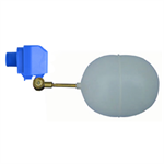 3/4^ Hydrator Float Valve Complete w/SS Stem & White Float