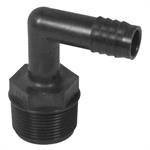 3/4^ MPT X 1/4^ Barb Nylon Elbow