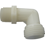 3/4^ Male NPT X Male GHT Elbow Nylon
