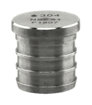 3/4^  PEX Plug, 304SS