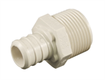 3/4^ Pex x 1/2^ MPT Plastic Pex Adapter