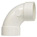 4^ PVC Sewer 90° Elbow - 20 pcs/Case