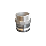 4^ Stainless Steel MPT x Male Camlock Adapter F