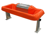 4'  Tusker Tip Tank, Orange. OA Length 58^
