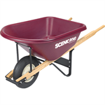 6 CUBIC 800LB Capacity Extra Heavy Duty Wheel Barrow With 1 Ribbed