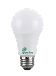 9W LED Bulb A19 DIMMABLE 5000K 800 Lumens. 48/CS