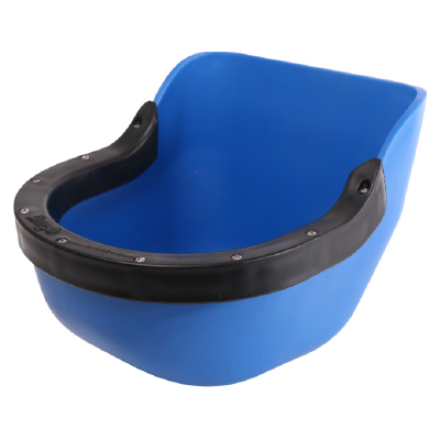 Blue Mineral Feeder With Lick Guard (with rubber stopper)