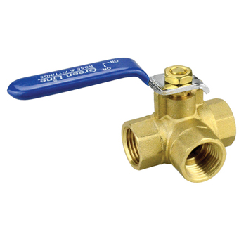 Brass 3-Way Ball Valves