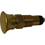 Brass Pushbutton Water Bowl Valve for M81/M81P. Case Qty 50