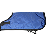 Calf Blanket Waterproof, Quilted Lined, Blue, 32^ long