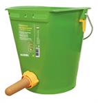 Calf Feeding Bucket with Hygienic Valve & Teat