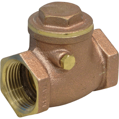 Check Valves Swing Brass