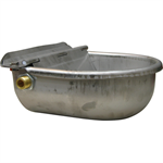 Deepdish Stainless Steel Float Bowl. With Hinged Lid. 1/2^ MPT Hookup