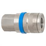 Female Quick Coupler Female Thread - 1/4^ Stainless Steel