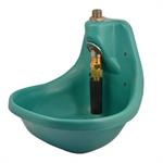 Green Poly Bowl w/Regular Flow valve - less spacer