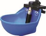 HD Black Cast Bracket w/Blue Poly Bowl, reg flow valve #92